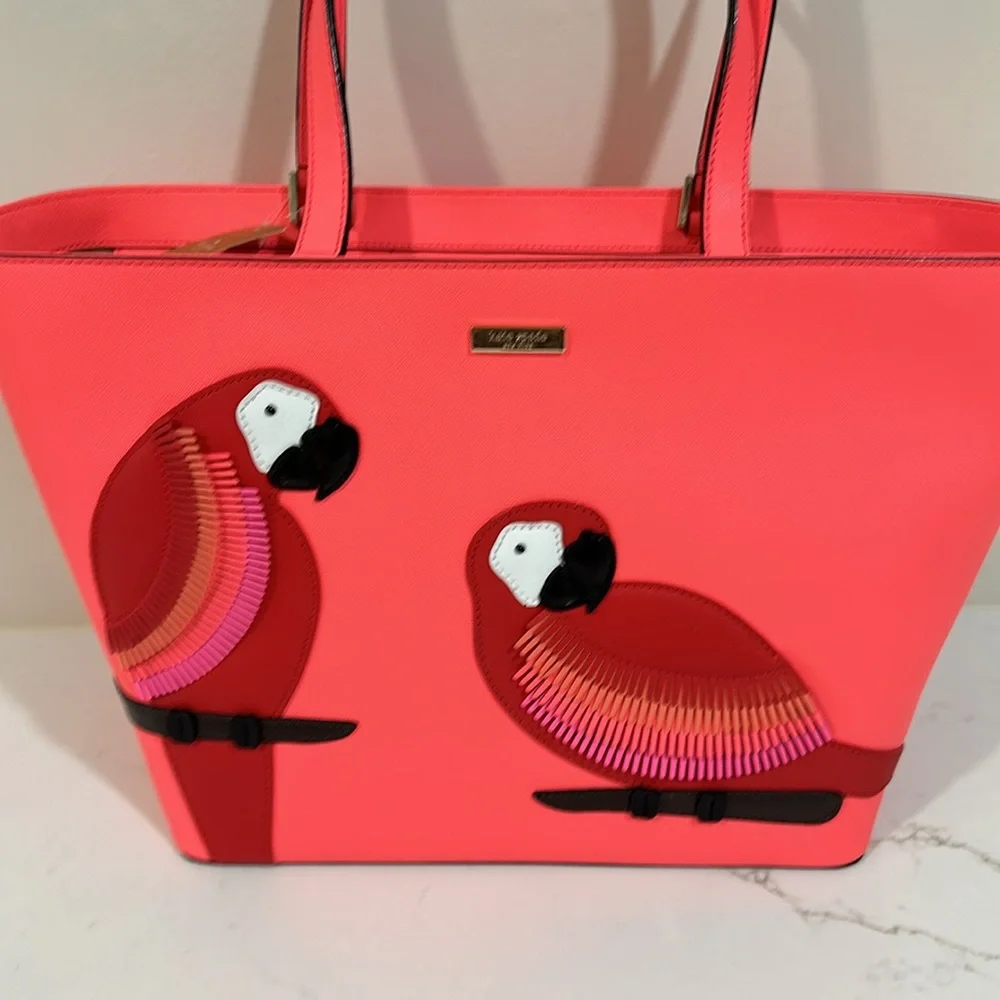 RARE Kate Spade ♠️ parrot Jules bag nwt - Picture 3 of 12